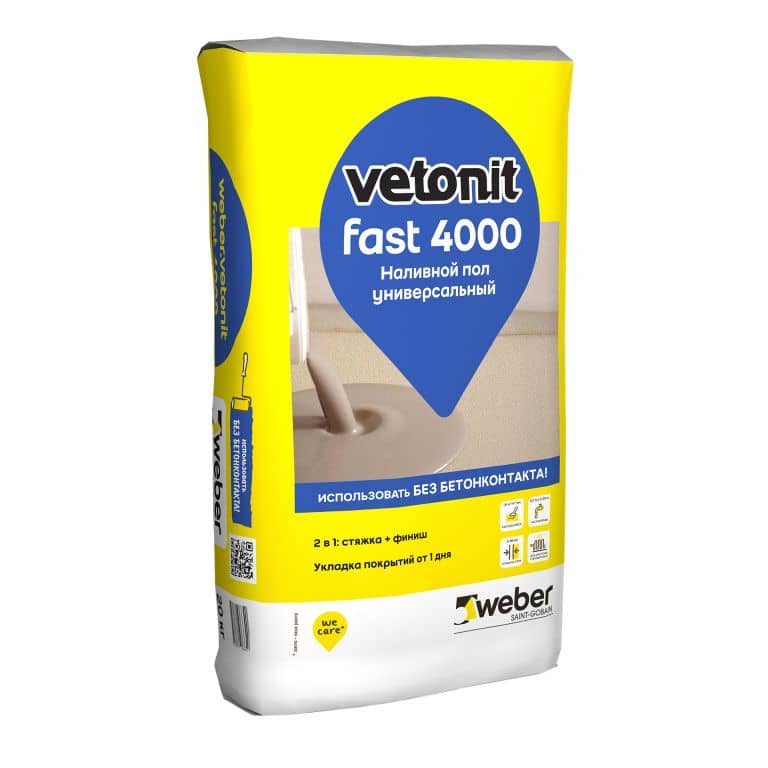 Изображение товара weber.vetonit fast 4000