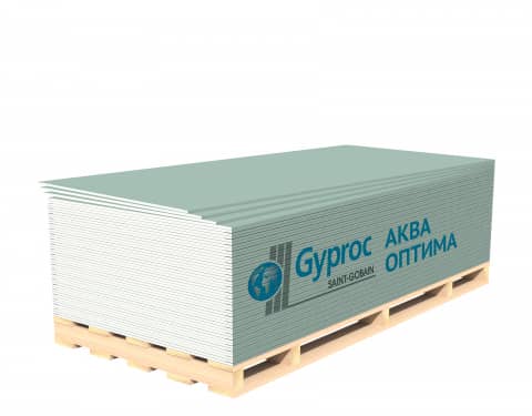 Изображение сопутствующего товара ГСП Гипрок Аква Оптима 2500×1200×12,5 мм