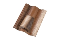 Ранее просмотренный товар Черепица BRAAS Адриа Расход 9,8 - 10,6 шт./кв.м, коричневый